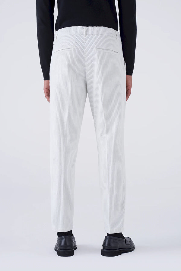 Rocker velvet trousers