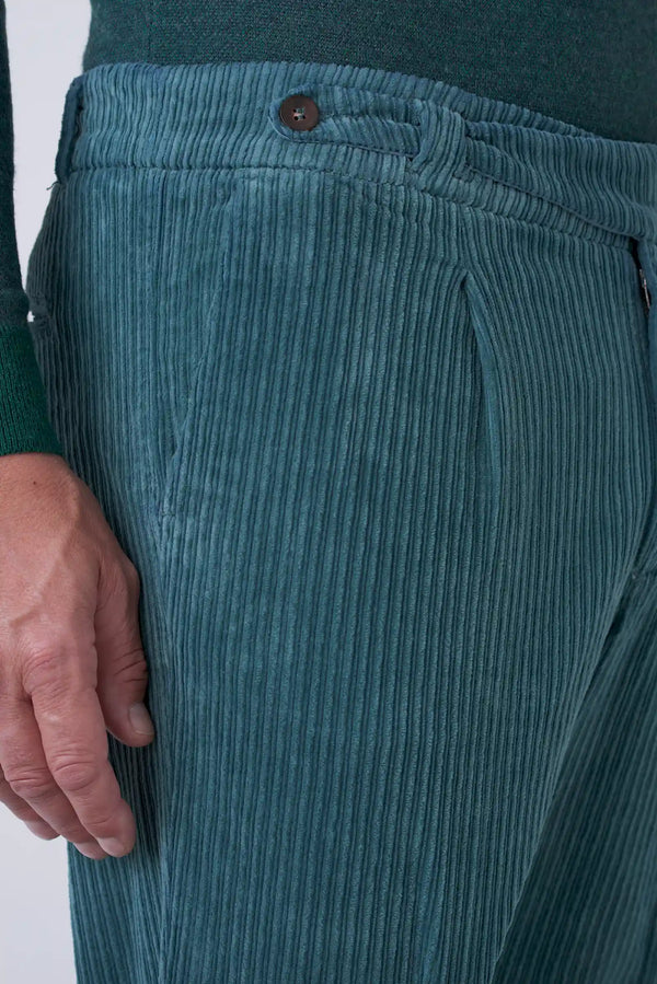 Rocker velvet trousers