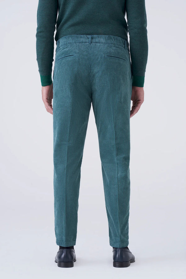 Rocker velvet trousers