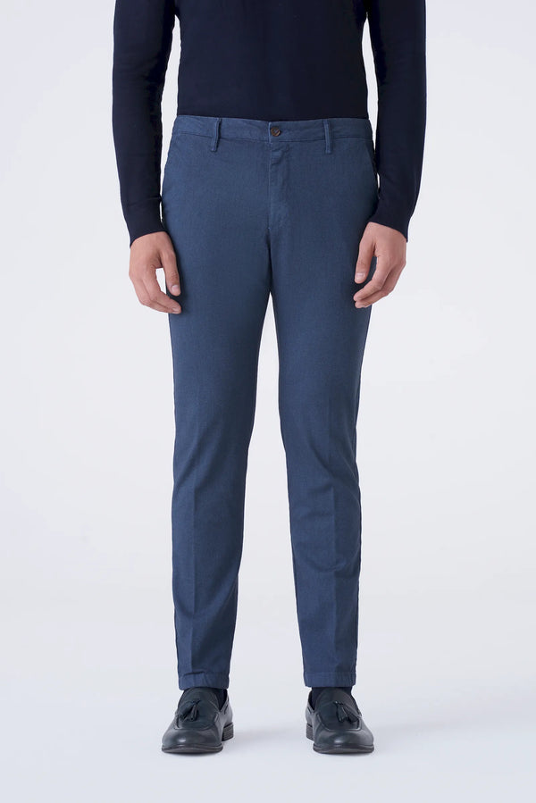 Cotton Blend Armor Pattern Pants