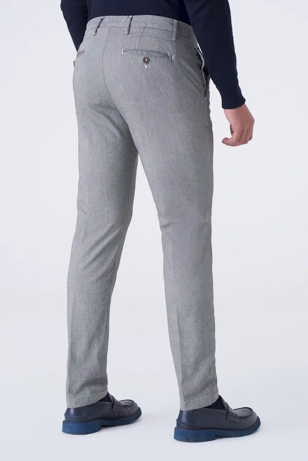 Cotton Blend Armor Pattern Pants