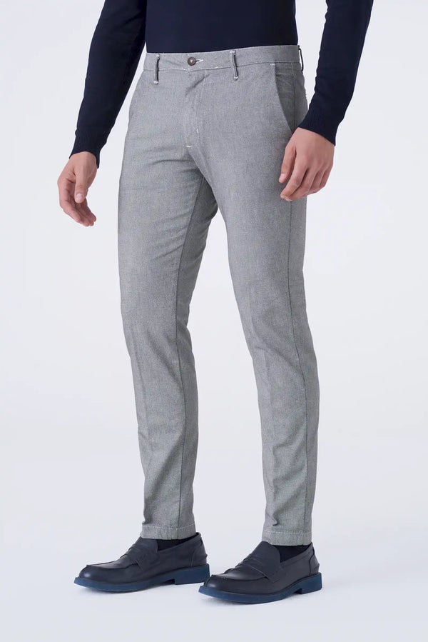 Cotton Blend Armor Pattern Pants