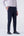 Pantaloni classici in lana rasata Colore: Blu