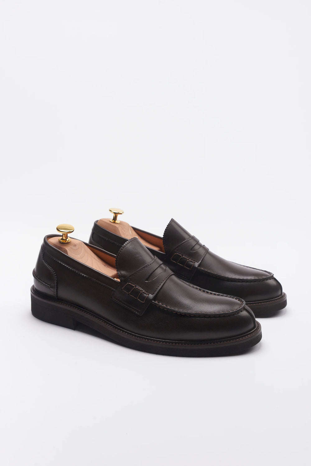 Mocassino moro con traversino