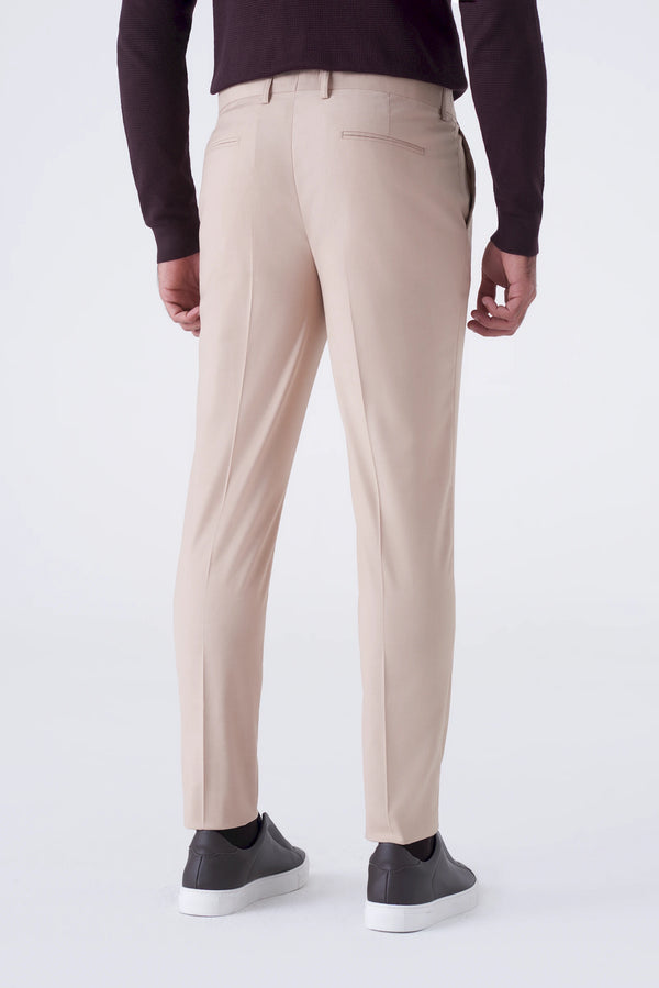 Classic solid color trousers