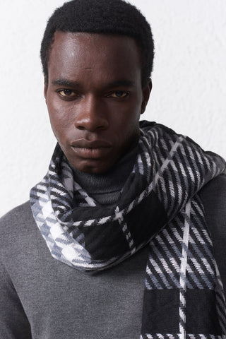 Sciarpa Uomo  Fantasia Quadri