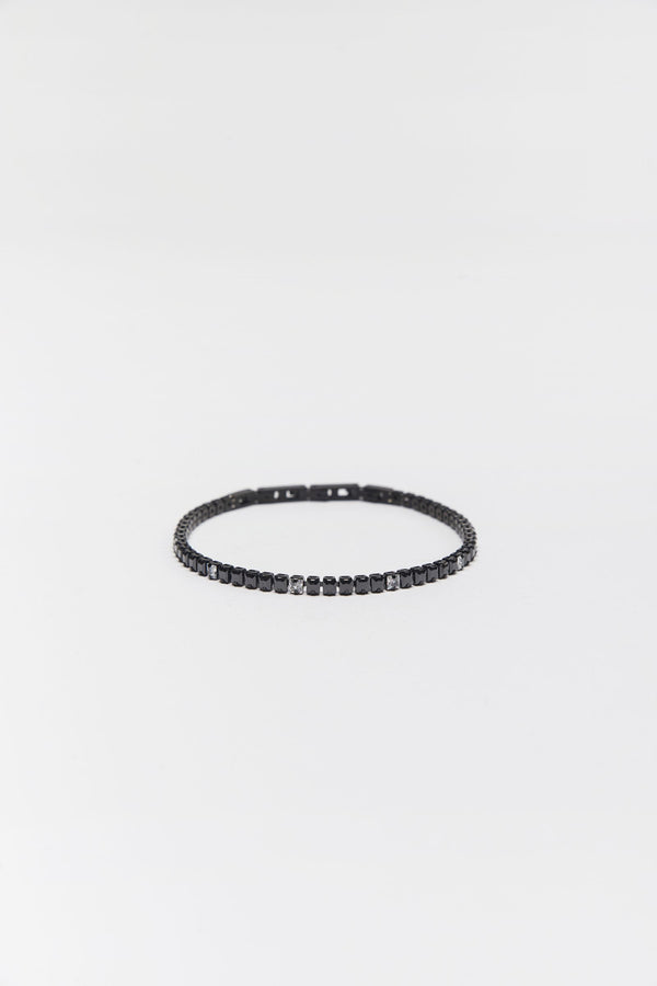 Steel Tennis Bracelet