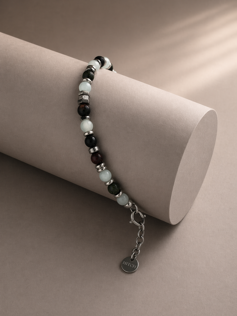 Bracciale pietre naturali  perla