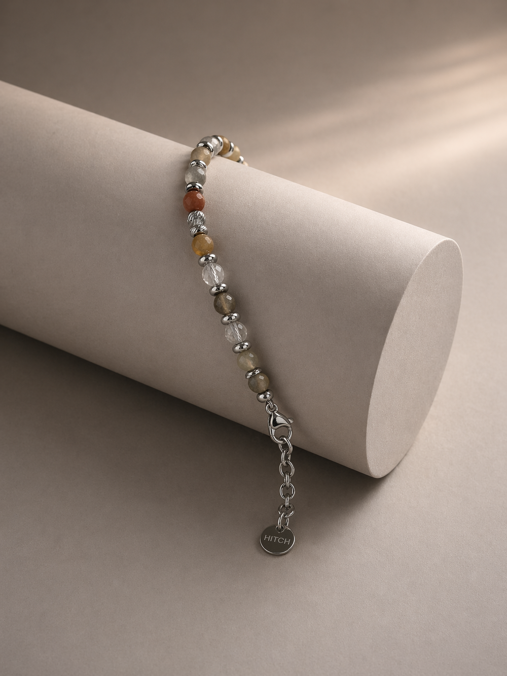 Bracciale pietre naturali  sabbia