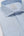 Camicia Celeste collo francese cannoncino a scomparsa