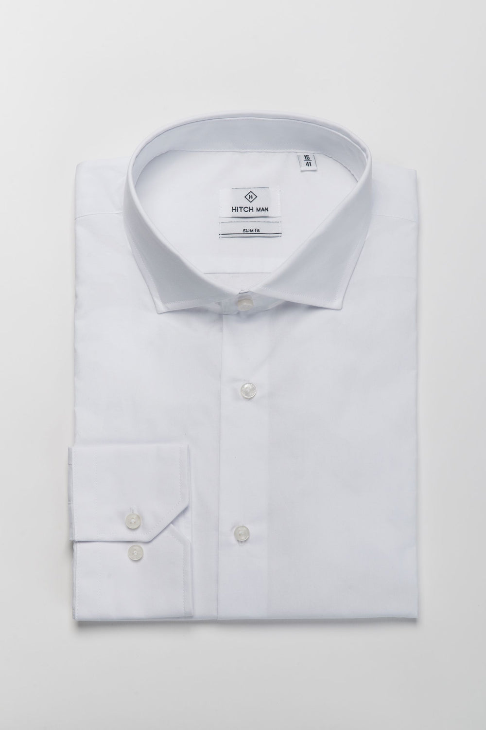 Camicia bianca slim fit