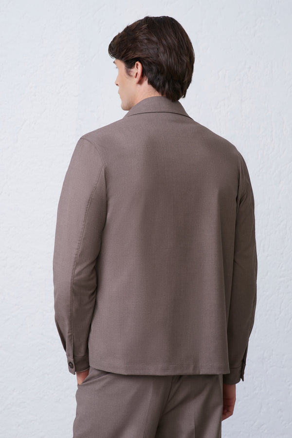 Overshirt in Lana