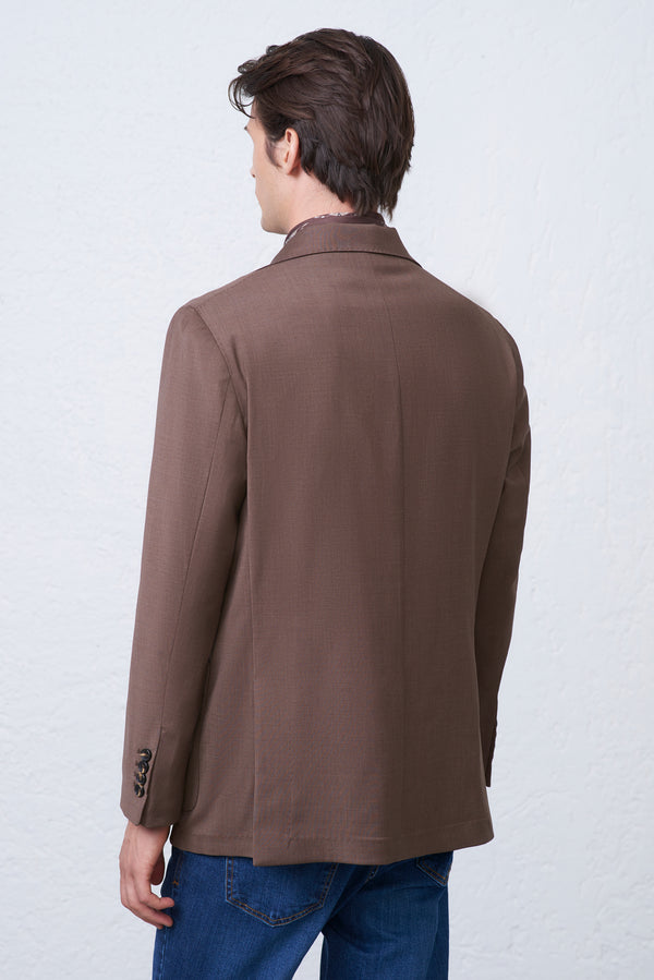 Giacca Uomo in Lana Stretch