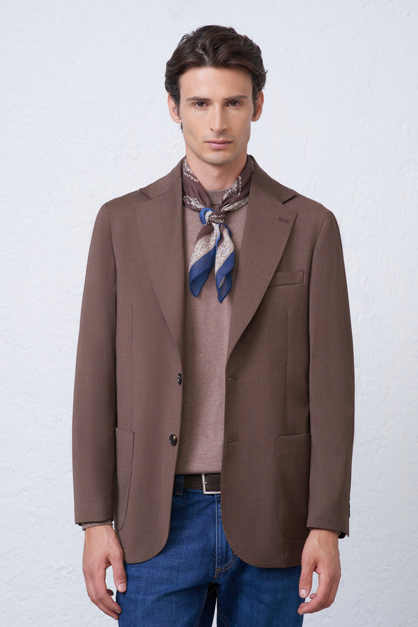 Giacca Uomo in Lana Stretch