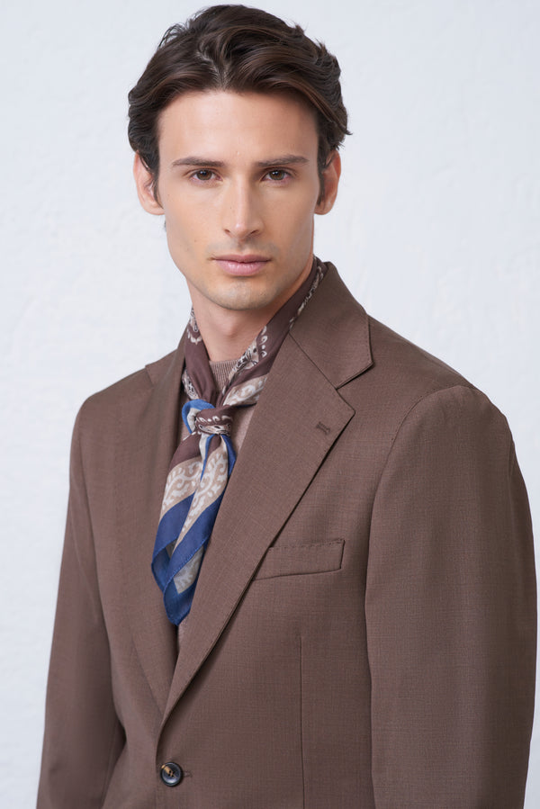 Giacca Uomo in Lana Stretch