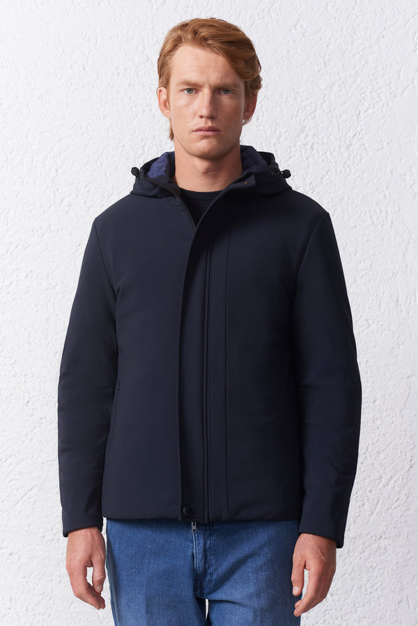 Parka Corto con Cappuccio