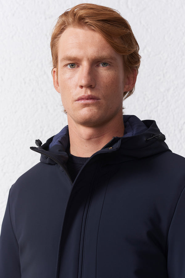 Parka Corto con Cappuccio