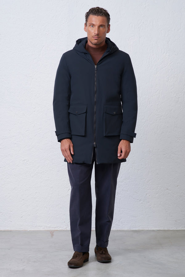 Giubbotto Parka con Cappuccio