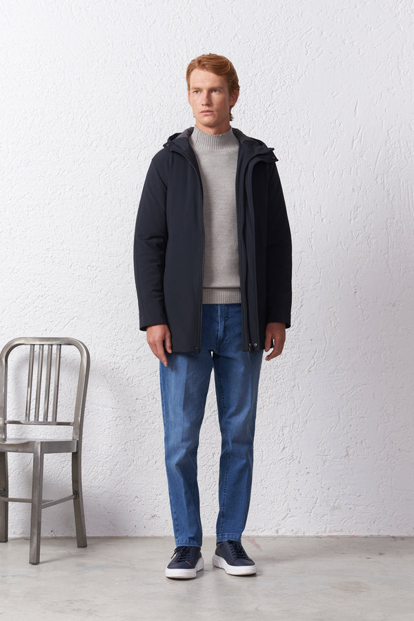 Giubbino Idrorepellente con Cappuccio