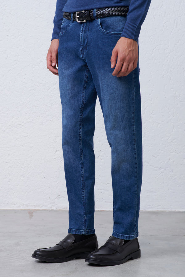 Jeans 5 Tasche Comfort Fit Uomo
