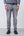 Jeans Slim Fit Denim Grigio in Cotone