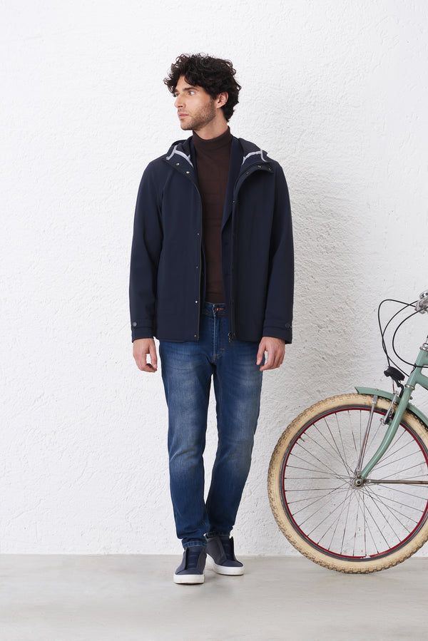 Jeans Slim Fit Cinque Tasche Sabbiato