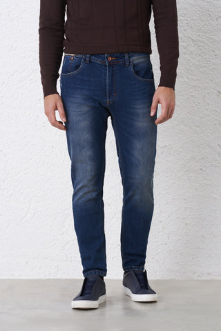 Jeans Slim Fit Cinque Tasche Sabbiato