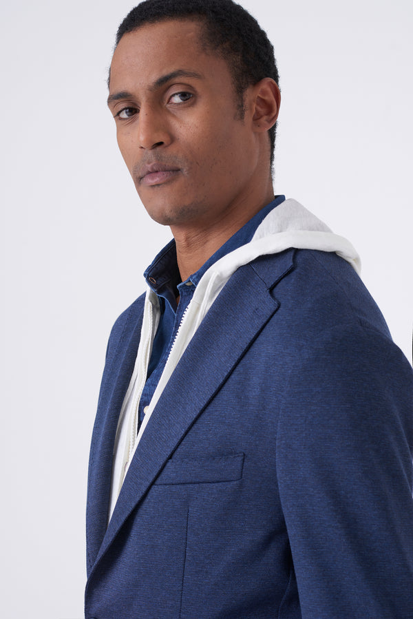 Single Breasted Knit Jacket