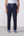 Pantalone Blu con Elastico in Vita e Coulisse