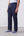 Pantalone Blu con Elastico in Vita e Coulisse