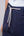 Pantalone Blu con Elastico in Vita e Coulisse