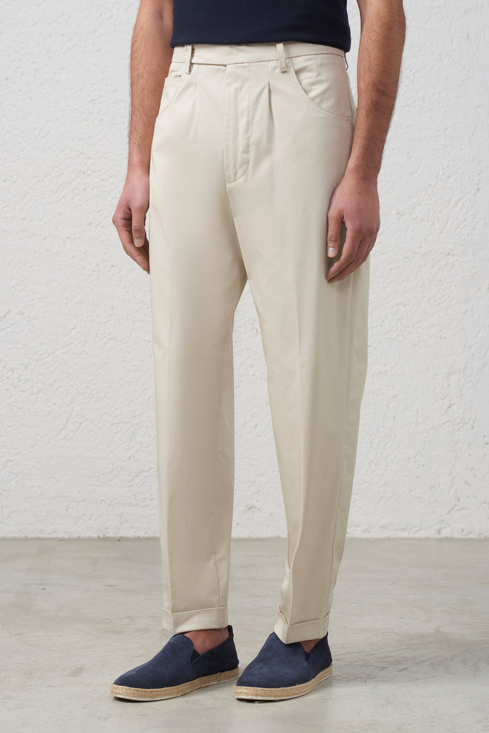 Pantalone Panna Contemporary  con Pinces