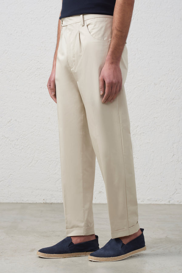 Pantalone Panna Contemporary  con Pinces