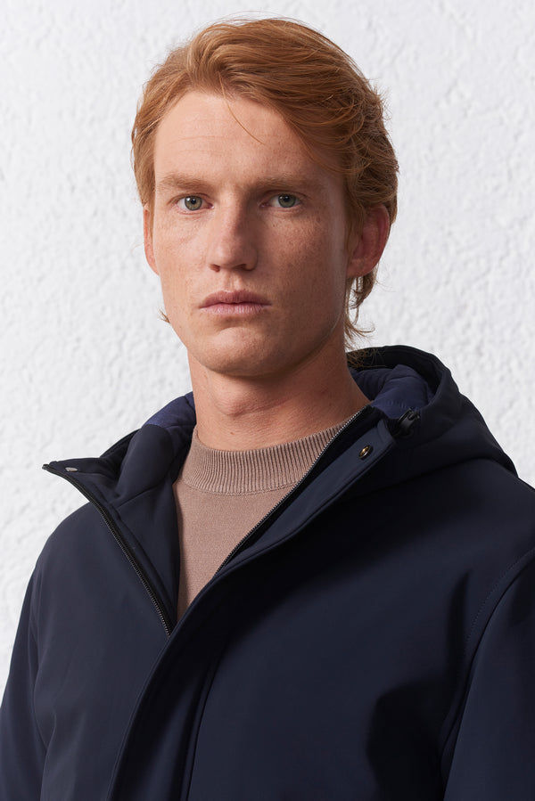 Giubbino Idrorepellente con Cappuccio