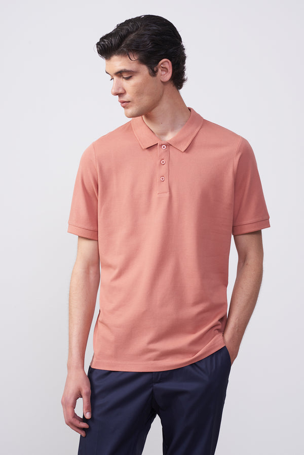 Polo in Piquet di Cotone