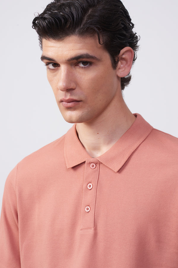Polo in Piquet di Cotone