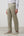 Pantalone con Pinces e Taschino in Cotone Tecnico Stretch Verde