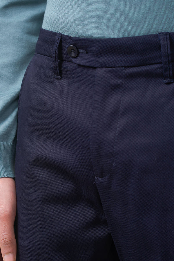 Pantalone  Slim Fit con Risvolto