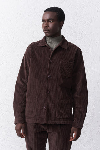 Overshirt in Velluto Rocciatore