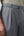 Pantalone Grigio  Baggy Fit con Pinces