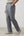 Pantalone Grigio  Baggy Fit con Pinces