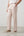 Pantalone con Pinces in Lino Cotone Rosa