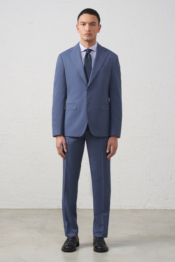 Abito Contemporary Blu in Bamboo Blend