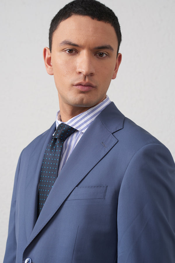 Abito Contemporary Blu in Bamboo Blend