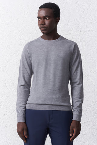 Maglia Girocollo Misto Lana Merinos