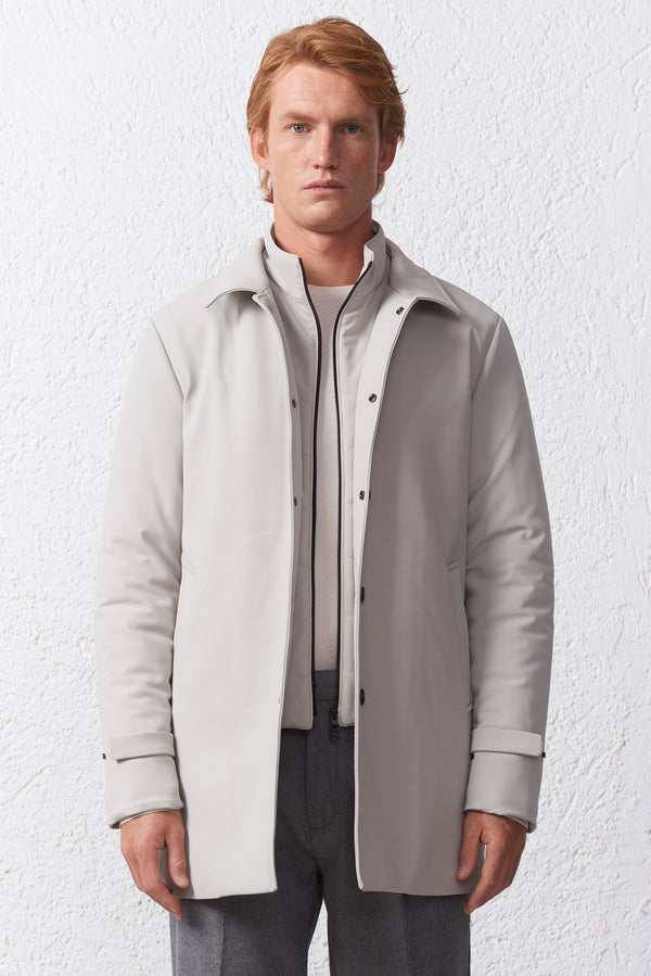 Trench Idrorepellente con pettorina