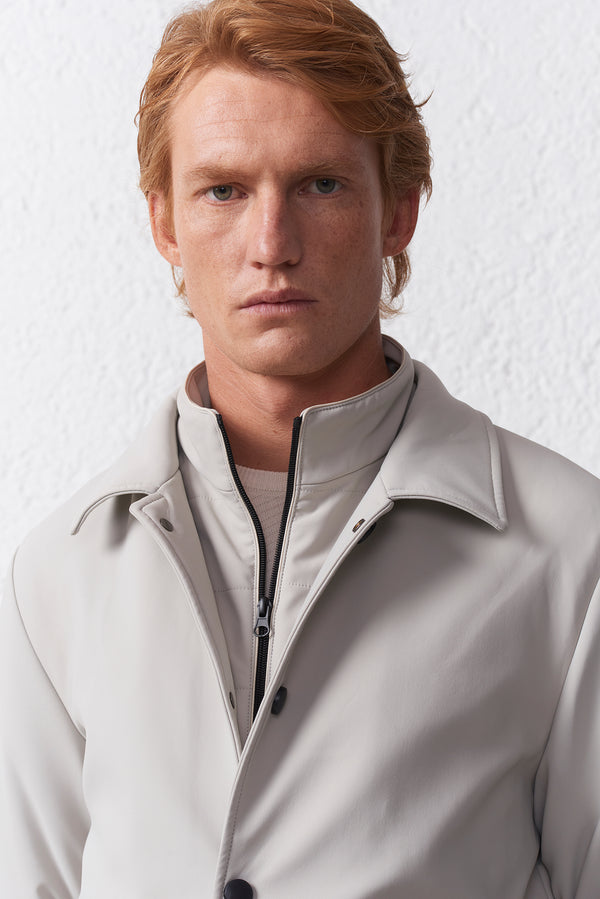 Trench Idrorepellente con pettorina