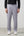 Pantalone Grigio con Cintura  e Pinces