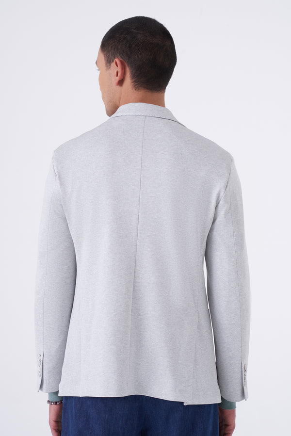 Single Breasted Knit Jacket