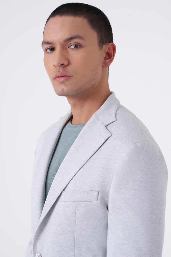 Single Breasted Knit Jacket